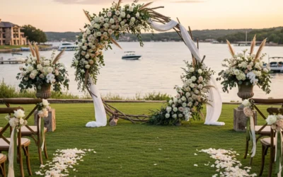 How a Wedding Florist Horseshoe Bay Resort Creates Picture-Perfect Lakefront Ceremonies